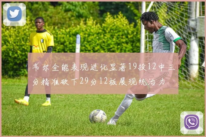 韦尔全能表现进化显著19投12中三分精准砍下29分12板展现统治力